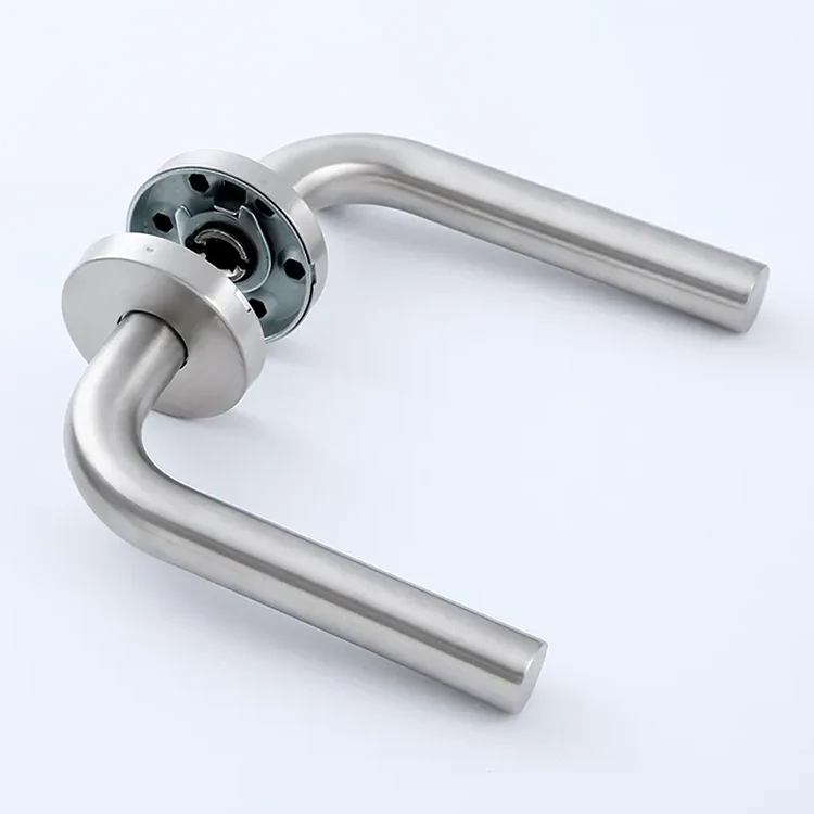Dwustronna klamka z aluminium drzwi ze stopu