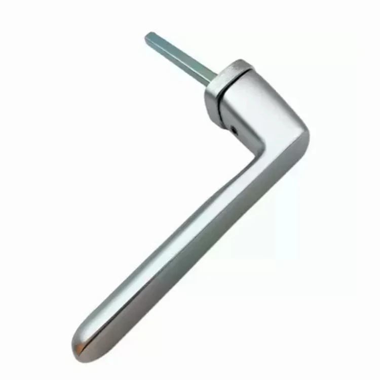 Zintegrowany uchwyt okna z przędzy aluminiowej bez podstaw