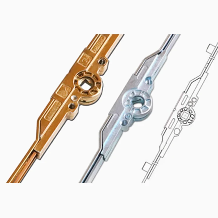 Anti-Theft and Silent Aluminum Rod Casement Window Drive Rod